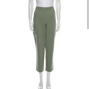 Christian Siriano Straight Leg‎ Pants in Green Size Large